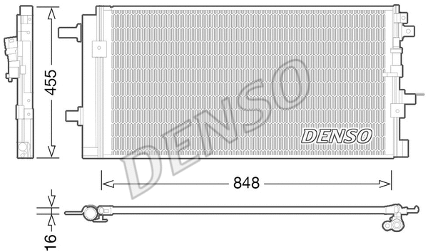 Condenser, air conditioning (WG1917097)