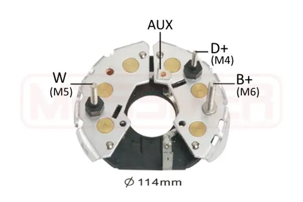 Rectifier, alternator (WG2012589)