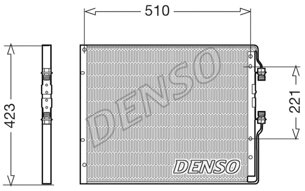 Condenser, air conditioning (WG1917257)