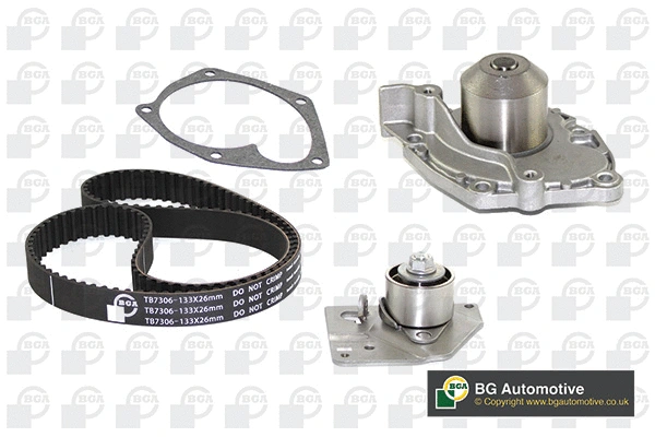 Water Pump & Timing Belt Kit (WG1488045)