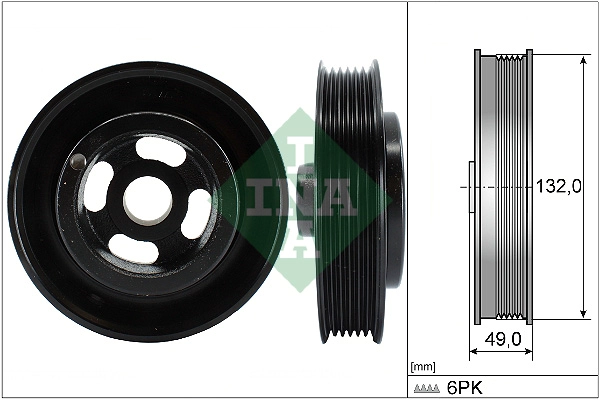 Belt Pulley, crankshaft (WG2101392)