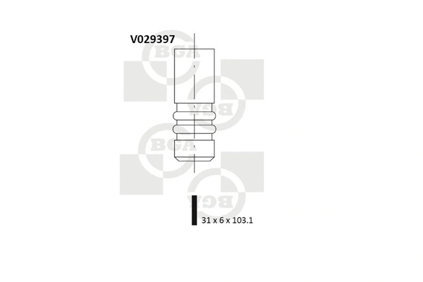 Intake Valve (WG1491121)