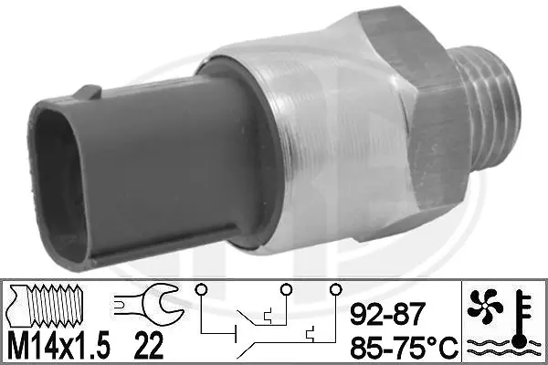 Temperature Switch, radiator fan (WG1777125)