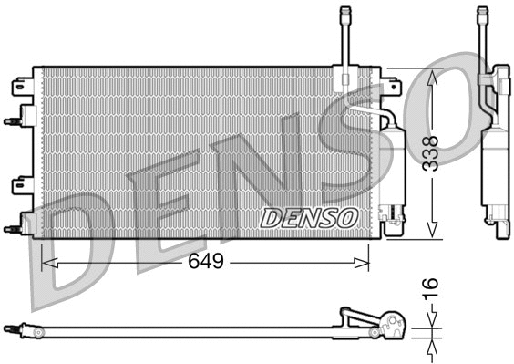 Condenser, air conditioning (WG1917234)
