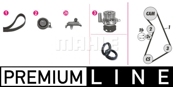 Water Pump & Timing Belt Kit
