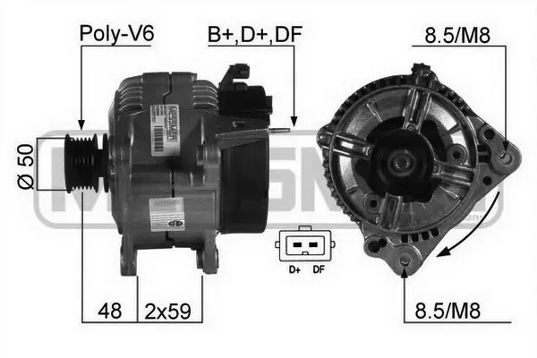 Alternator (WG2011609)