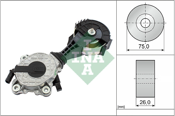 Belt Tensioner, V-ribbed belt (WG1966528)