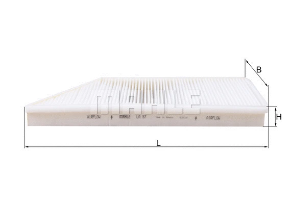 Filter, cabin air (WG1215476)