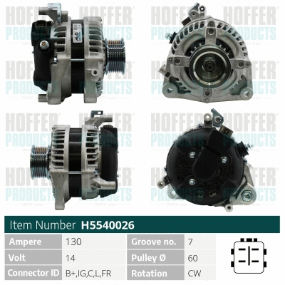 Alternator (WG2196997)