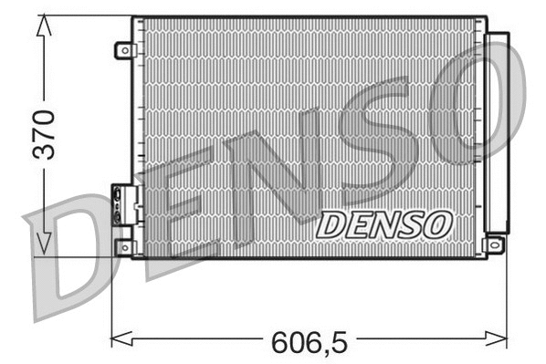 Condenser, air conditioning (WG1917181)