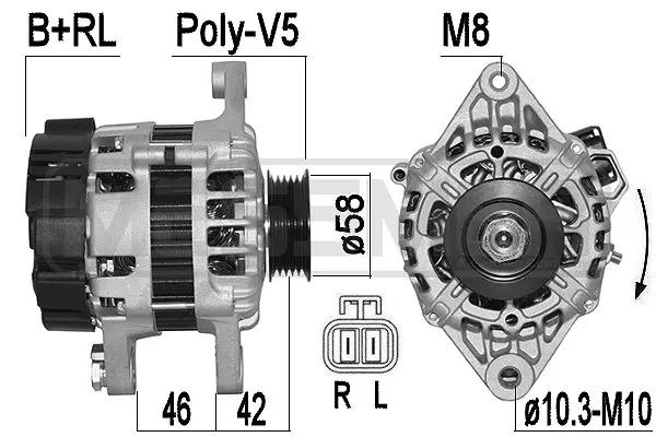 Alternator (WG2011151)