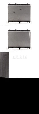 Radiator, engine cooling