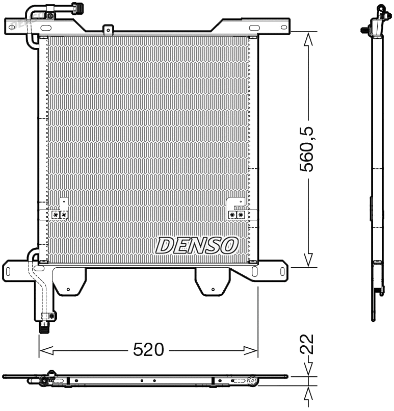 Condenser, air conditioning (WG2270586)