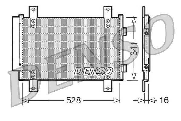Condenser, air conditioning (WG1917340)