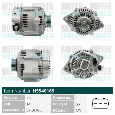 Alternator (WG2197008)