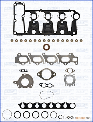 Gasket Kit, cylinder head (WG1168082)