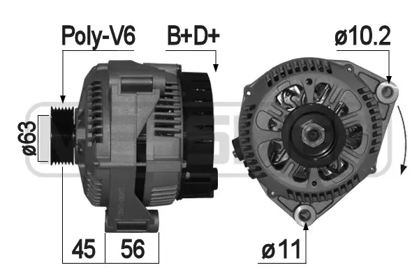 Alternator (WG2011103)