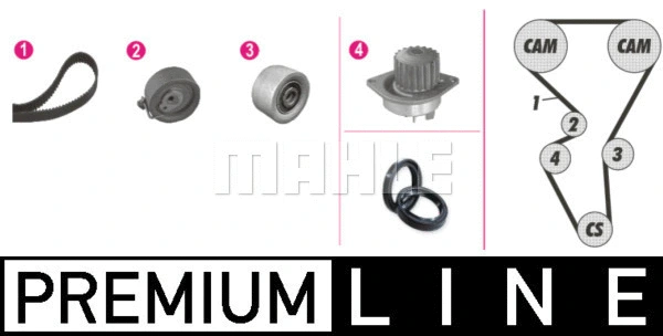 Water Pump & Timing Belt Kit