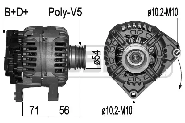 Alternator (WG2011050)