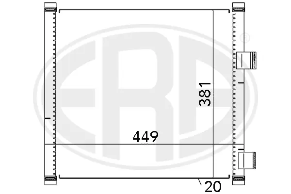 Condenser, air conditioning (WG2016702)