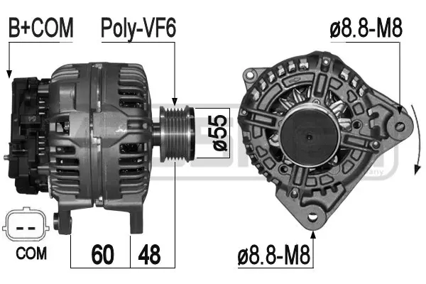 Alternator (WG2011021)