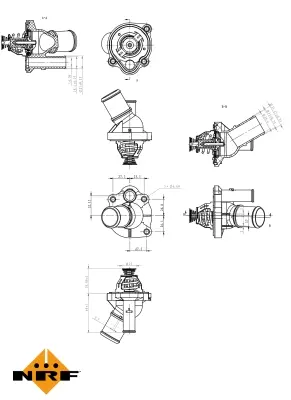 Thermostat, coolant