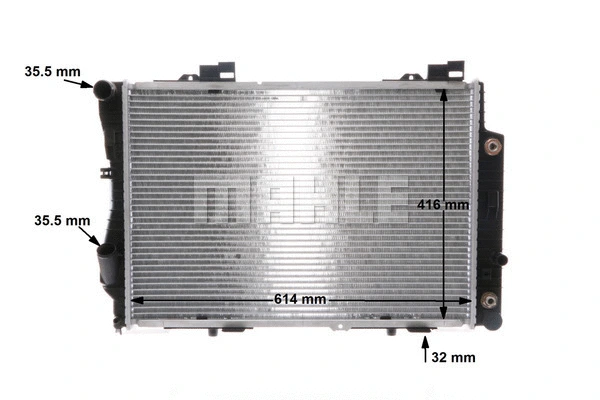 Radiator, engine cooling