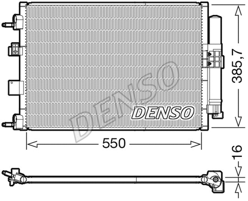 Condenser, air conditioning (WG2169915)