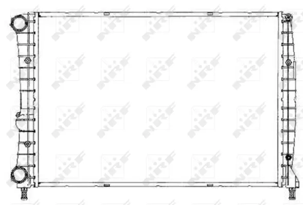 Radiator, engine cooling (WG1722155)