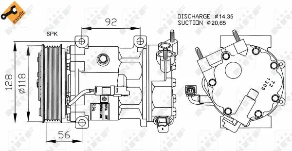 Compressor, air conditioning