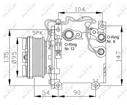 Compressor, air conditioning