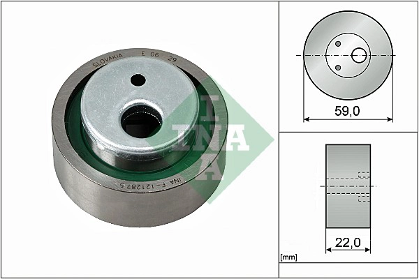 Tensioner Pulley, timing belt (WG1252077)