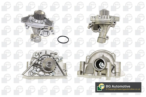 Water Pump, engine cooling (WG1489142)