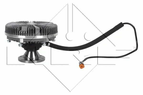 Clutch, radiator fan