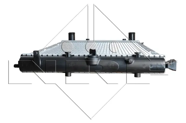 Radiator, engine cooling