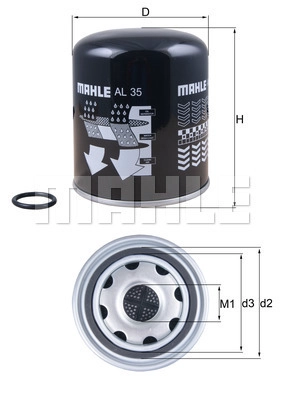 Air Dryer Cartridge, compressed-air system (WG2325879)