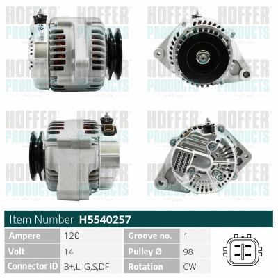 Alternator (WG2197012)