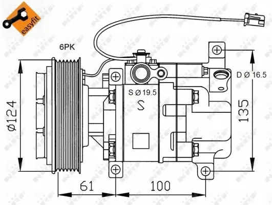 Compressor, air conditioning