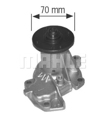 Water Pump, engine cooling (WG2181544)