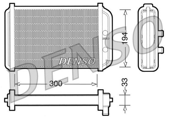 Heat Exchanger, interior heating (WG1919939)