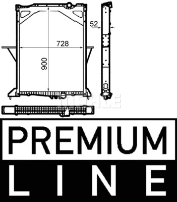 Radiator, engine cooling