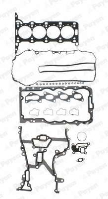Gasket Kit, cylinder head (WG1179024)