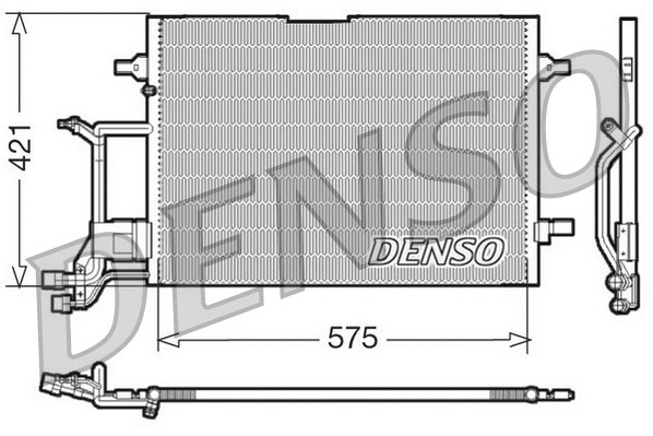 Condenser, air conditioning (WG1917410)