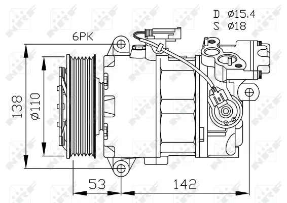 Compressor, air conditioning