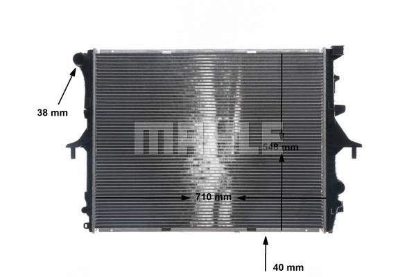 Radiator, engine cooling