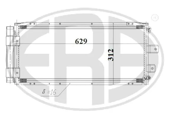 Condenser, air conditioning (WG2016793)