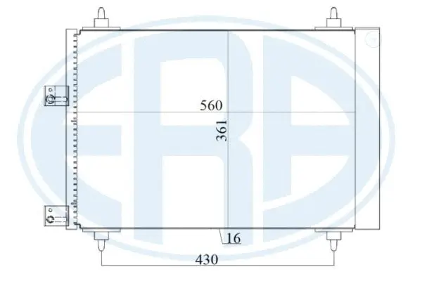Condenser, air conditioning (WG2016769)