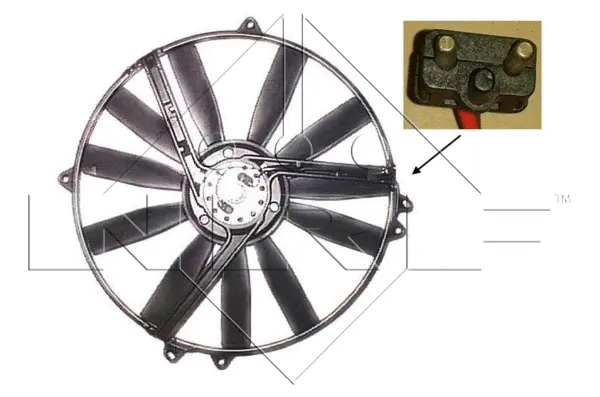 Fan, engine cooling (WG1720270)