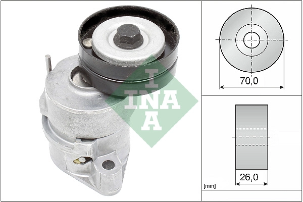 Belt Tensioner, V-ribbed belt (WG1253348)