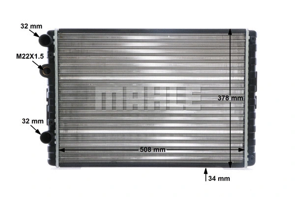 Radiator, engine cooling